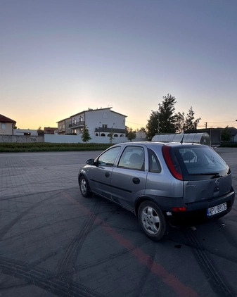 Opel Corsa cena 2500 przebieg: 151122, rok produkcji 2003 z Kłodawa małe 172